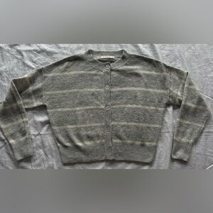 Moon & Madison Striped Cardigan Sweater